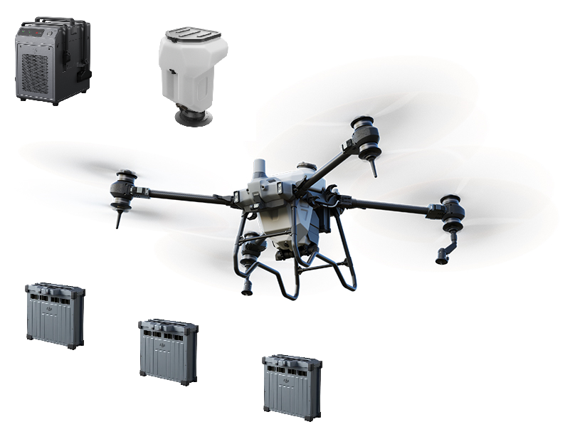 DJIAGT40-COMBO DJI AGRAS T40 Fly More Combo